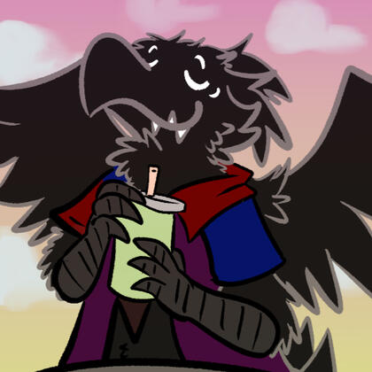 (Silly and Whimsical Corvid Sona)